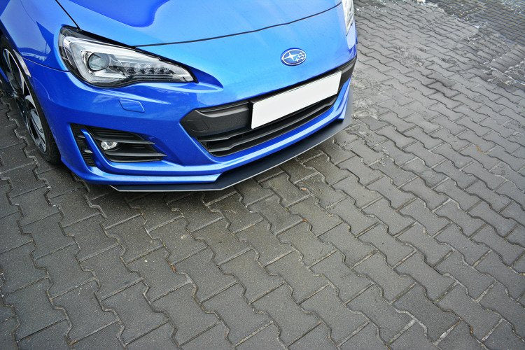 Prelungire splitter bara fata Subaru BRZ Facelift 2017- v3 - Maxton Design