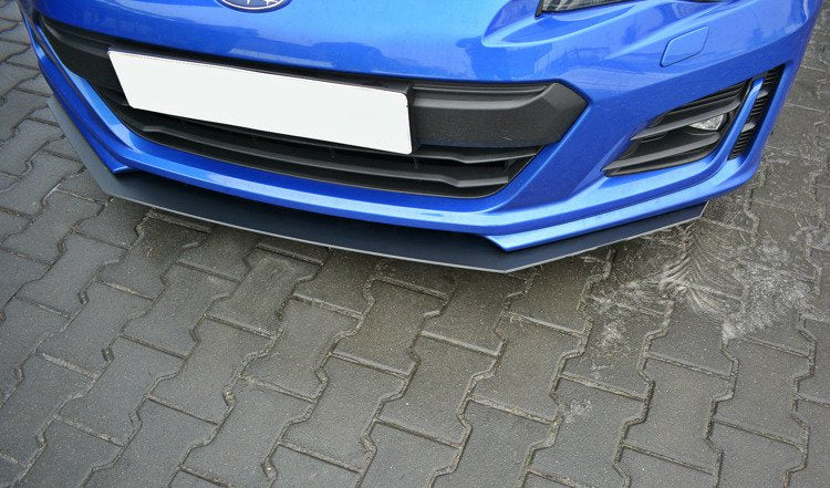 Prelungire splitter bara fata Subaru BRZ Facelift 2017- v3 - Maxton Design