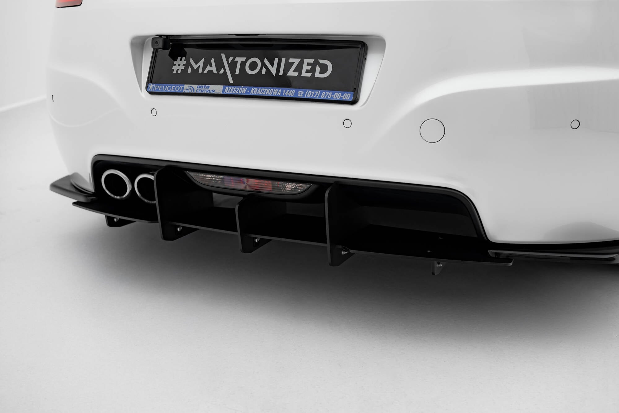 Prelungire difuzor bara spate Peugeot RCZ 2010-2015 v2 - Maxton Design