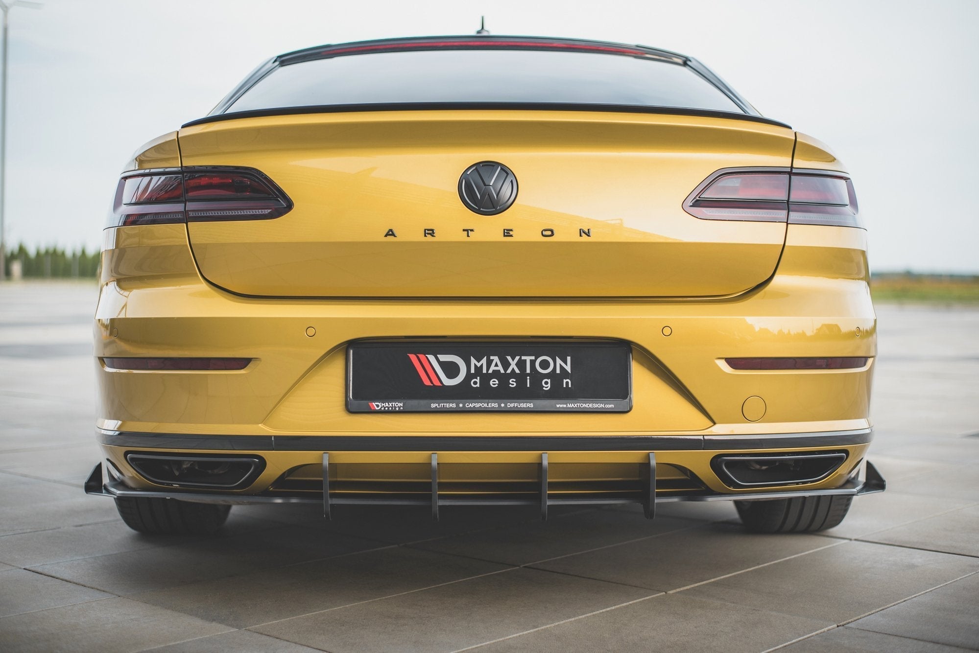 Flapsuri bara spate Volkswagen Arteon R-Line 2017- v5 - Maxton Design