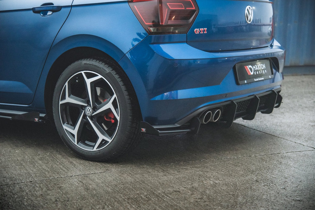 Flapsuri bara spate Volkswagen Polo GTI Mk6 2017- v9 - Maxton Design