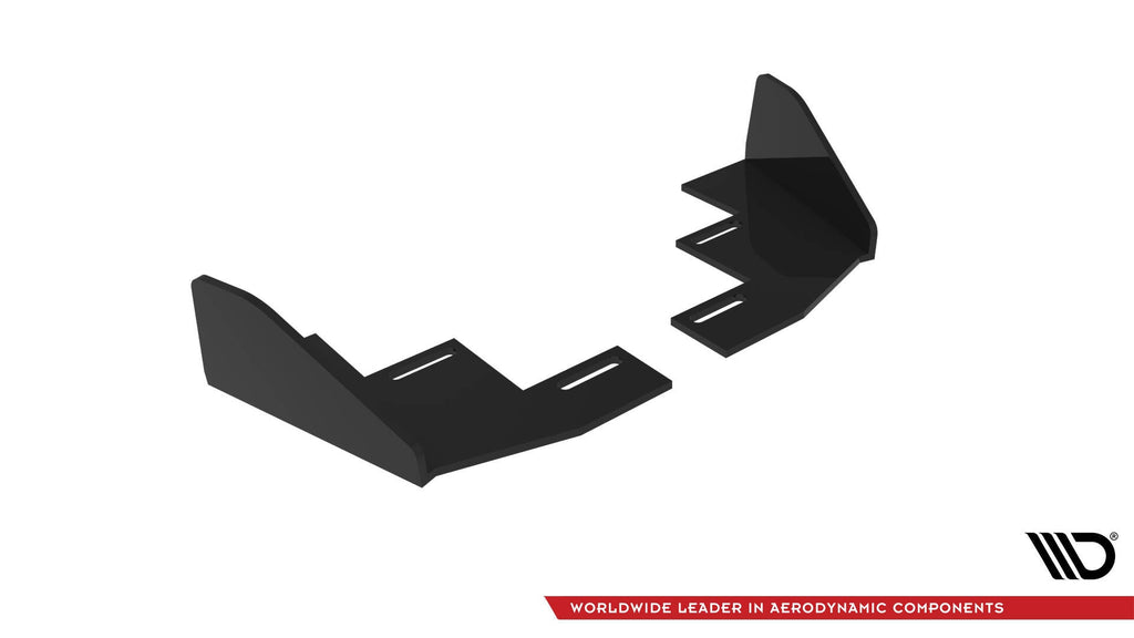 Flapsuri difuzor bara spate Volkswagen Polo GTI Mk6 Facelift 2021- v1 - Maxton Design