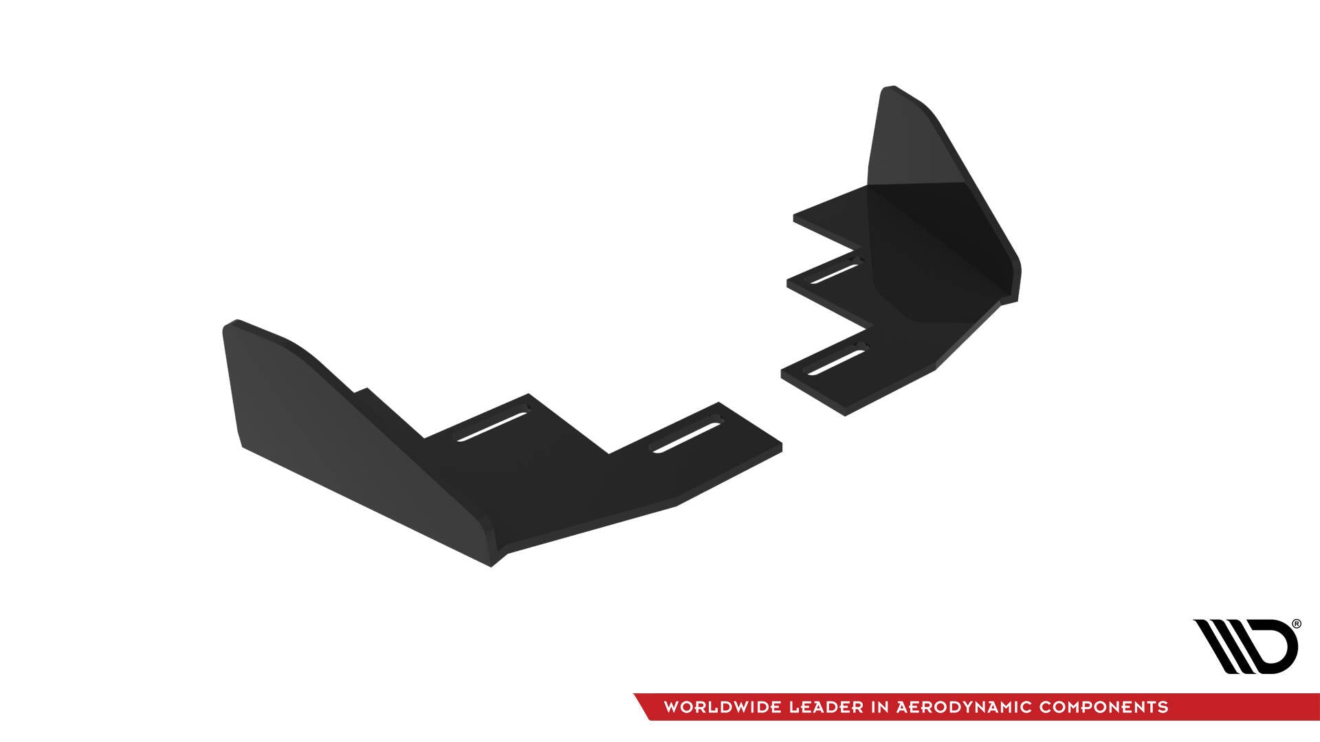 Flapsuri difuzor bara spate Volkswagen Polo GTI Mk6 Facelift 2021- v1 - Maxton Design