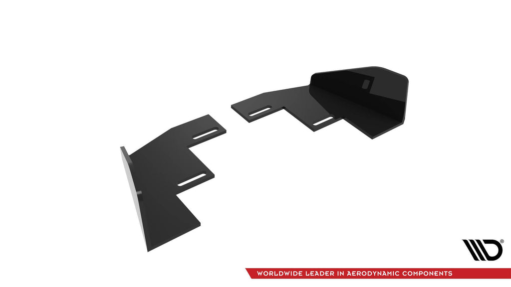 Flapsuri difuzor bara spate Volkswagen Polo GTI Mk6 Facelift 2021- v1 - Maxton Design