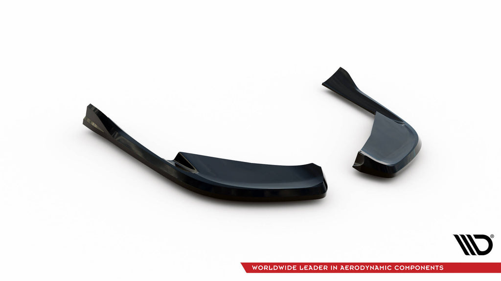 Prelungire splitter bara spate Alfa Romeo Giulia Quadrifoglio 2016- v1 - Maxton Design