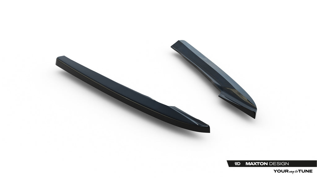Prelungire splitter bara spate Audi A4 B8 Facelift 2011-2015 v35 - Maxton Design