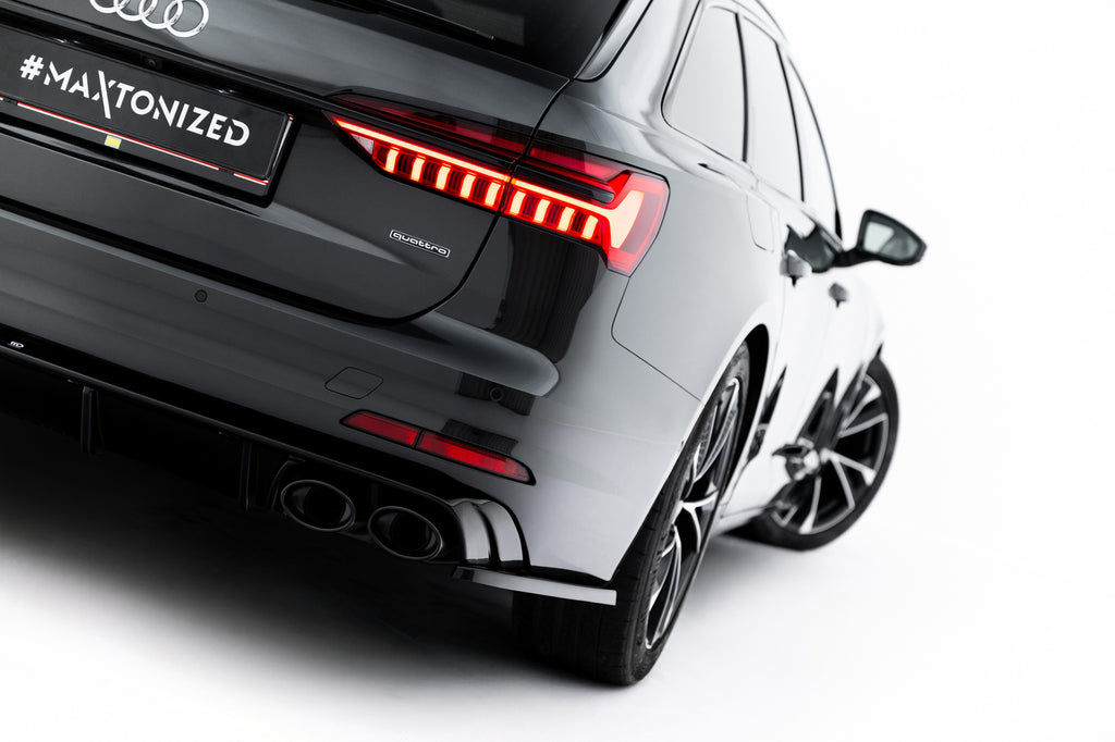 Prelungire splitter bara spate Audi A6 Sedan / Avant C8 / C8 Facelift 2018-2025 v32 - Maxton Design