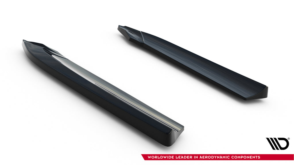 Prelungire splitter bara spate Audi A7 S-Line C7 2010-2014 v28 - Maxton Design