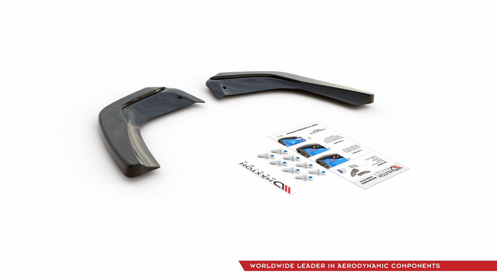 Prelungire splitter bara spate Mercedes A Class W177 A35 AMG 2018- v1 - Maxton Design