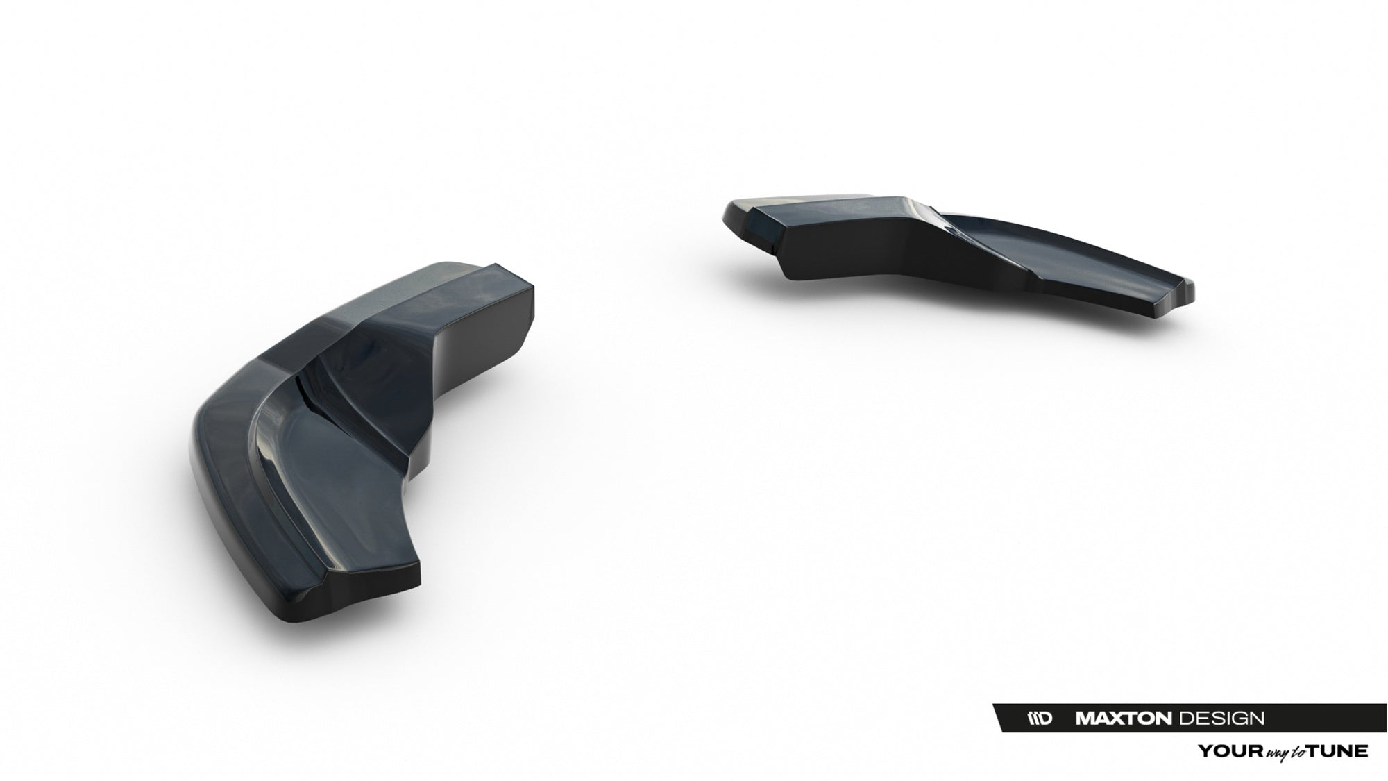 Prelungire splitter bara spate Mercedes A Class W176 Amg-Line 2013-2015 v2 - Maxton Design