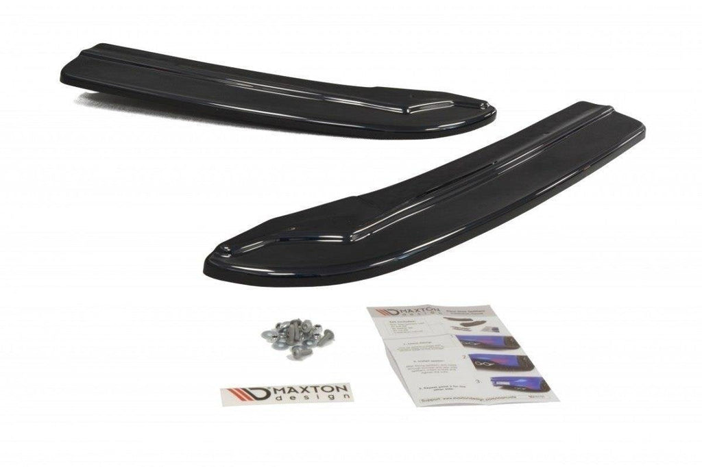 Prelungire splitter bara spate Mercedes C Class W204 Amg-Line Facelift 2011-2014 v1 - Maxton Design