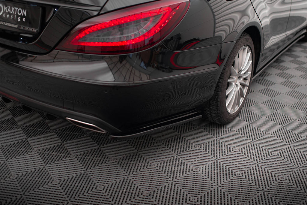 Prelungire splitter bara spate Mercedes CLS C218 2011-2018 v3 - Maxton Design