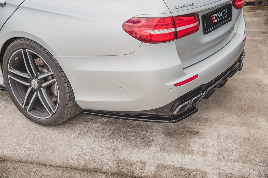 Prelungire splitter bara spate Mercedes E Class S123 E63 Amg Estate 2017- v5 - Maxton Design