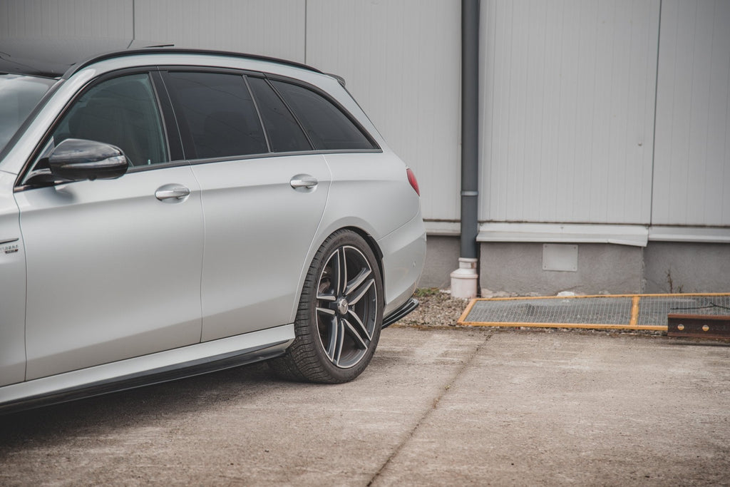Prelungire splitter bara spate Mercedes E Class S123 E63 Amg Estate 2017- v5 - Maxton Design