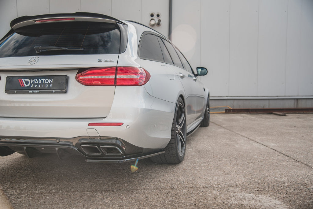 Prelungire splitter bara spate Mercedes E Class S123 E63 Amg Estate 2017- v5 - Maxton Design