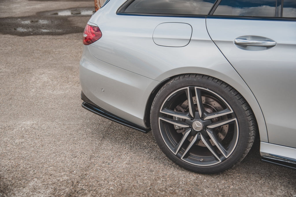 Prelungire splitter bara spate Mercedes E Class S123 E63 Amg Estate 2017- v5 - Maxton Design
