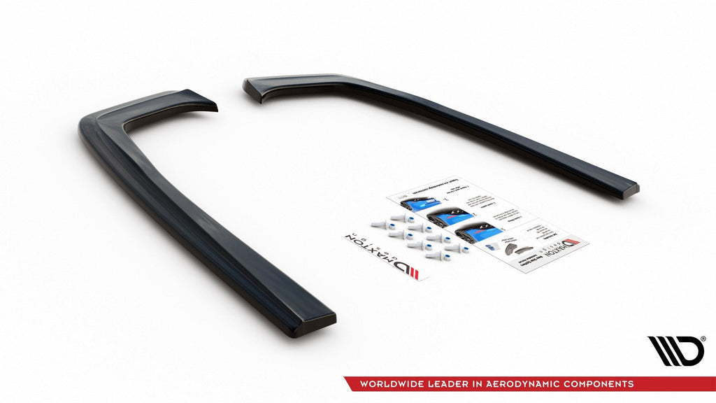 Prelungire splitter bara spate Mercedes E Class S123 E63 Amg Estate 2017- v5 - Maxton Design
