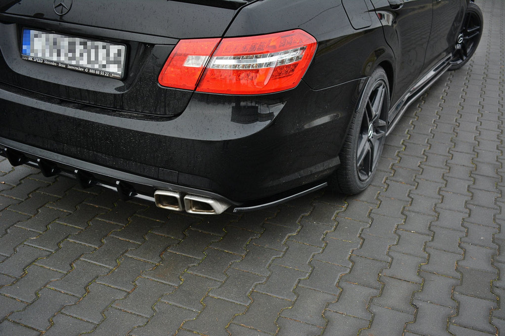 Prelungire splitter bara spate Mercedes E Class W212 E63 AMG 2009-2012 v3 - Maxton Design