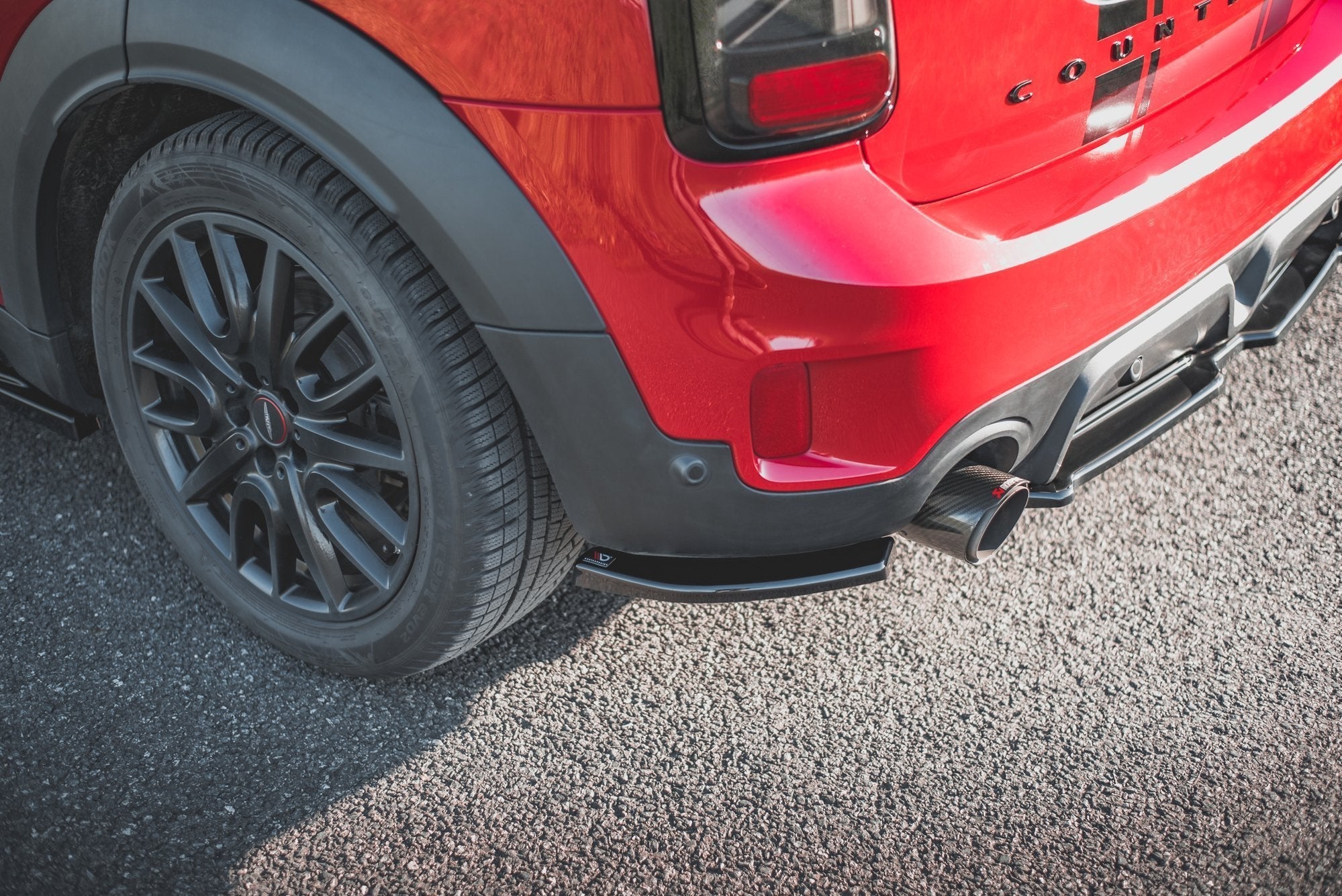 Prelungire splitter bara spate Mini Countryman Mk2 F60 JCW 2020- v1 - Maxton Design