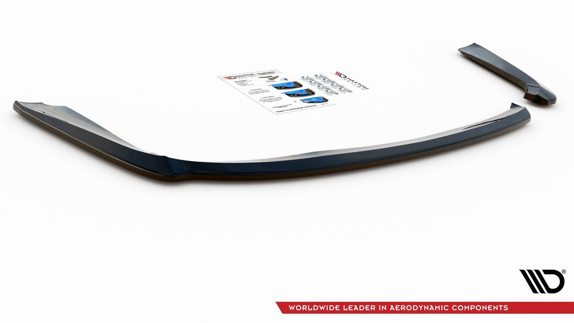 Prelungire splitter bara spate Mistubishi Lancer Sportback Mk8 2007-2016 v4 - Maxton Design