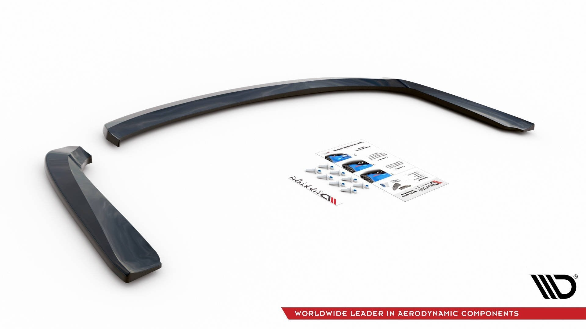 Prelungire splitter bara spate Mistubishi Lancer Sportback Mk8 2007-2016 v4 - Maxton Design