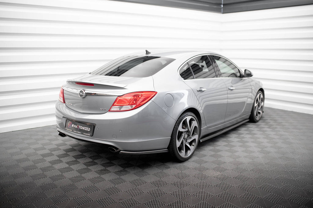 Prelungire splitter bara spate Opel Insignia OPC-Line Mk1 2008-2013 v4 - Maxton Design