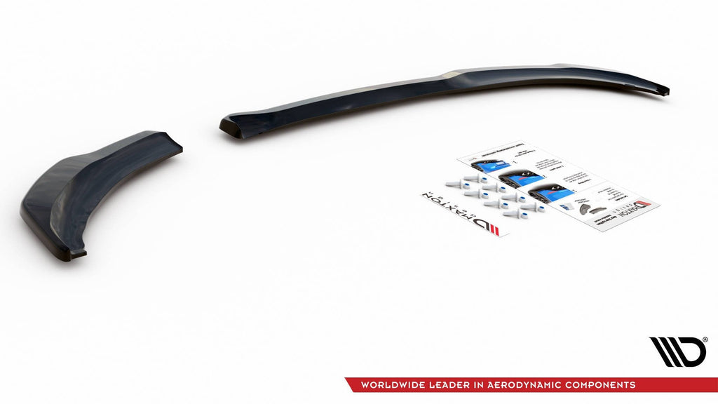 Prelungire splitter bara spate Peugeot 207 Sport 2006-2009 v1 - Maxton Design