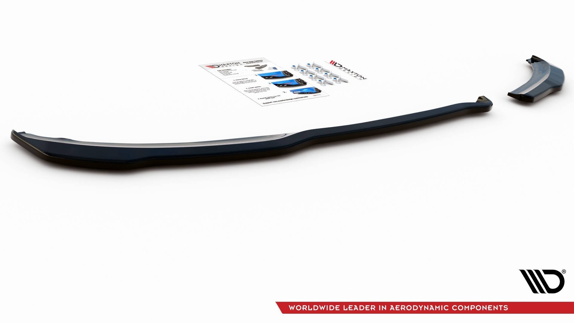 Prelungire splitter bara spate Peugeot 207 Sport 2006-2009 v1 - Maxton Design