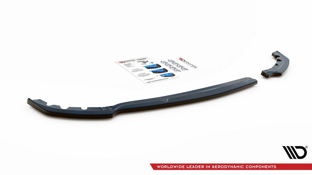 Prelungire splitter bara spate Peugeot 208 Mk2 2019- v2 - Maxton Design