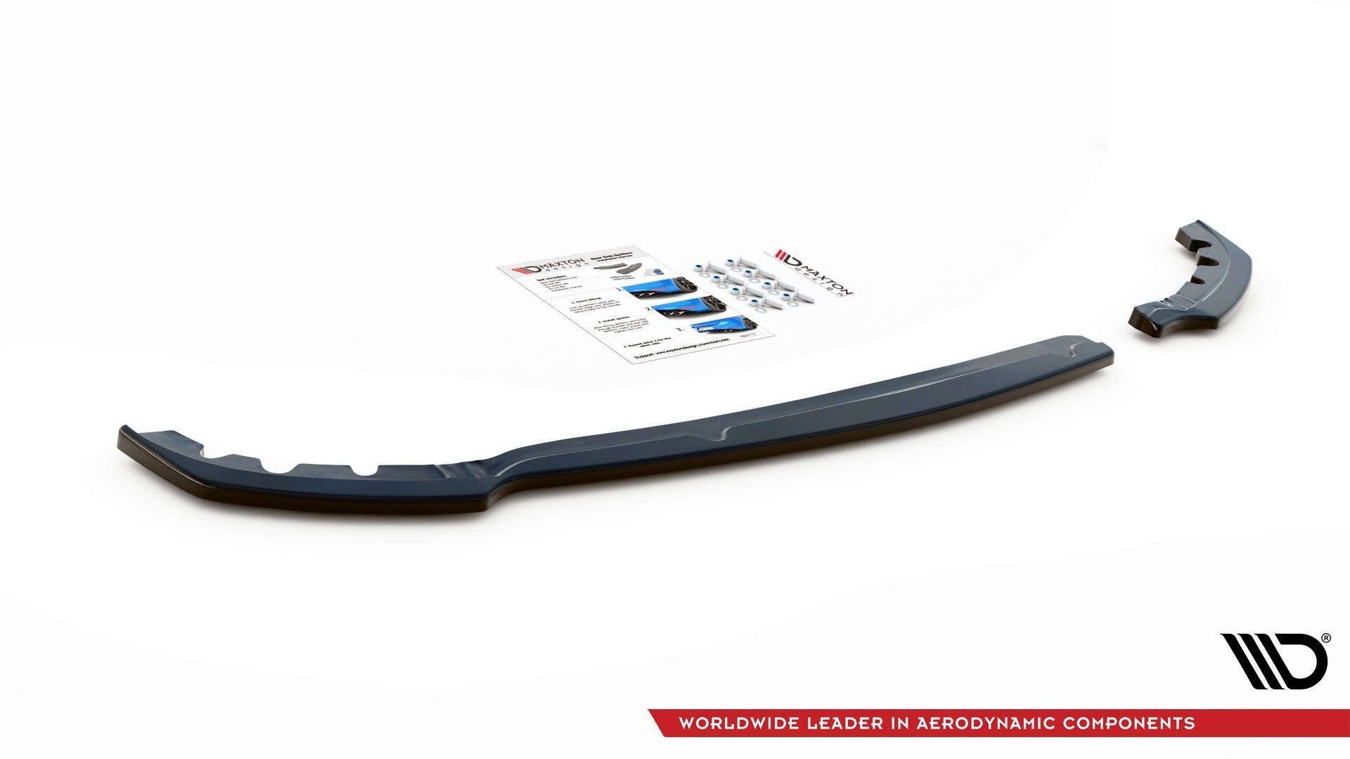 Prelungire splitter bara spate Peugeot 208 Mk2 2019- v2 - Maxton Design