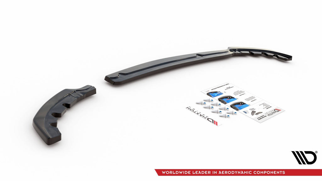 Prelungire splitter bara spate Peugeot 208 Mk2 2019- v2 - Maxton Design
