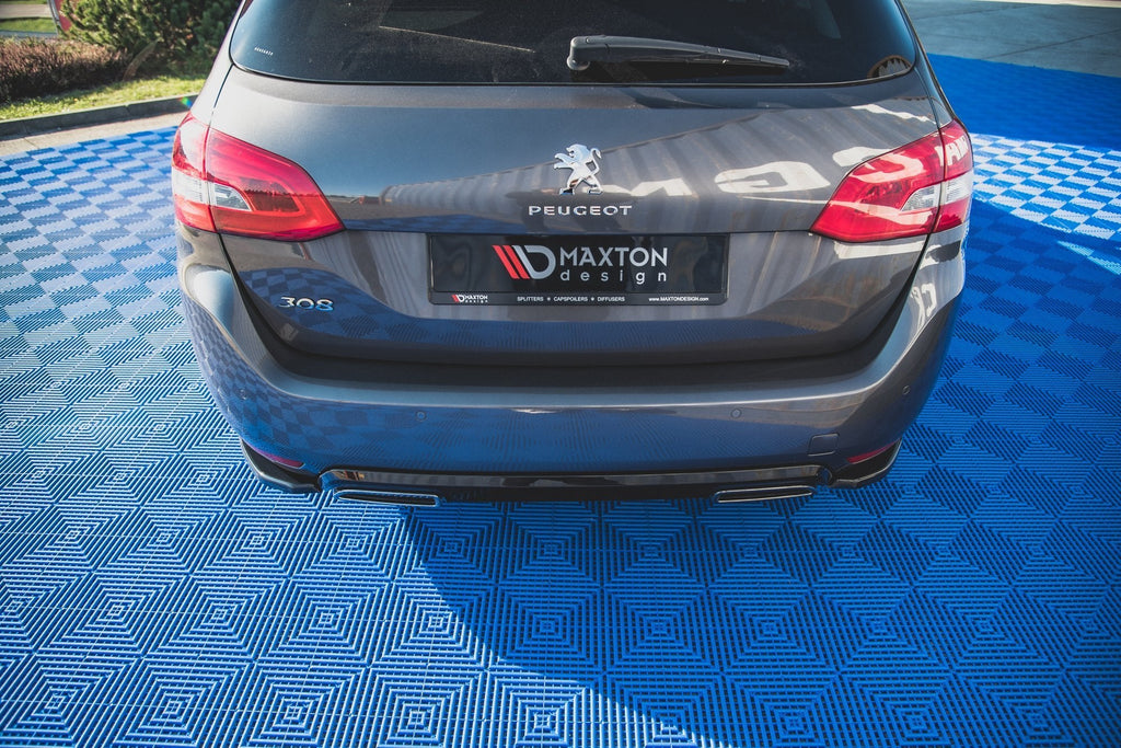 Prelungire splitter bara spate Peugeot 308 SW Mk2 Facelift 2017- v2 - Maxton Design