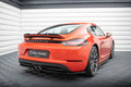 Prelungire splitter bara spate Porsche 718 Cayman 982c 2016- v1 - Maxton Design