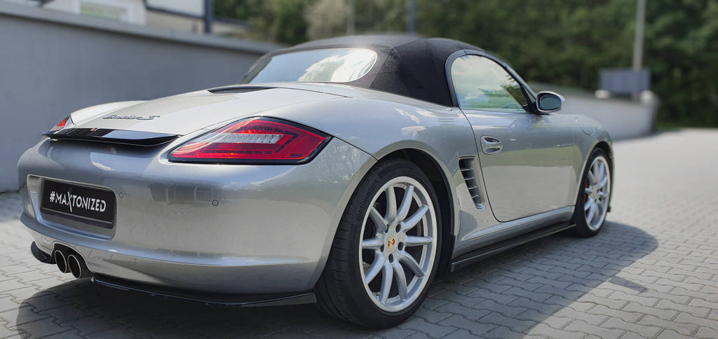 Prelungire splitter bara spate Porsche Boxster 987 2004-2009 v1 - Maxton Design