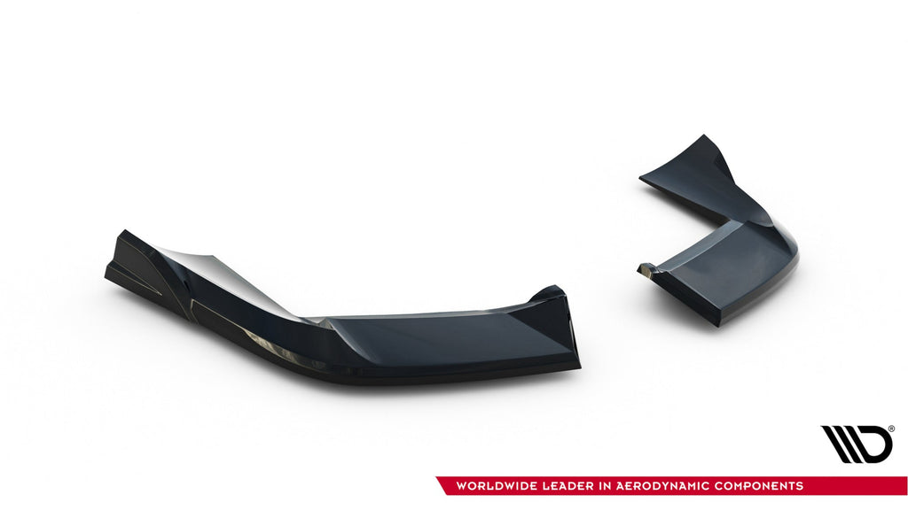 Prelungire splitter bara spate Porsche Cayenne Sport Design Mk3 2018-2023 v3 - Maxton Design