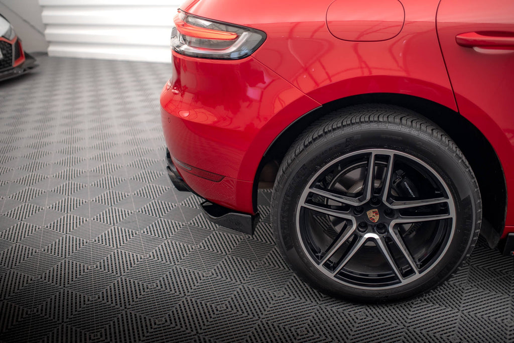 Prelungire splitter bara spate Porsche Macan Mk1 Facelift 2018-2021 v1 - Maxton Design