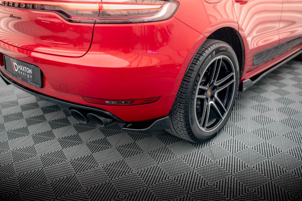 Prelungire splitter bara spate Porsche Macan Mk1 Facelift 2018-2021 v1 - Maxton Design