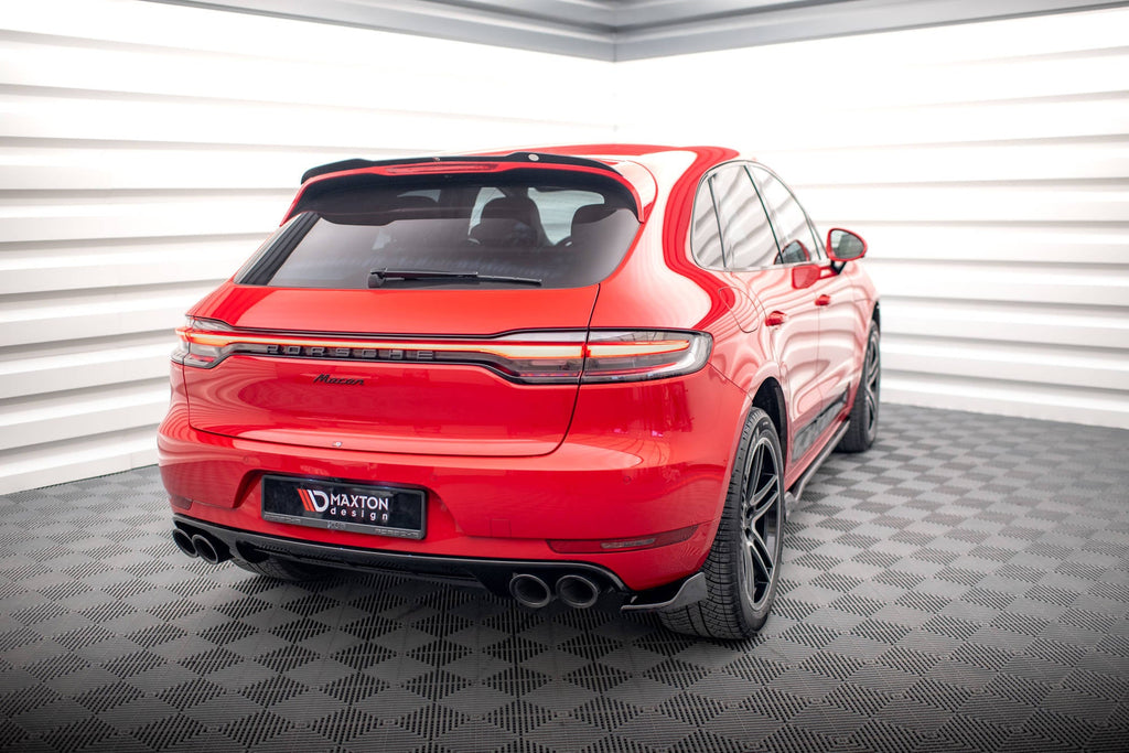 Prelungire splitter bara spate Porsche Macan Mk1 Facelift 2018-2021 v1 - Maxton Design