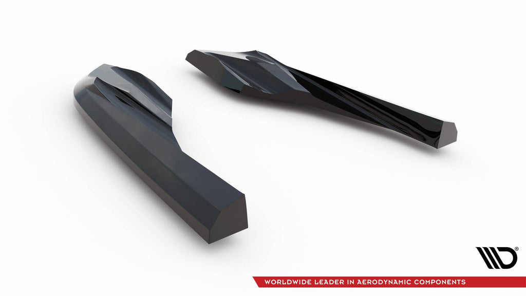 Prelungire splitter bara spate Porsche Taycan Cross Turismo 4S 2019- v2 - Maxton Design