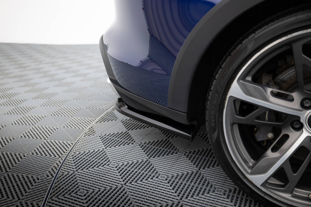 Prelungire splitter bara spate Porsche Taycan Cross Turismo 4S 2019- v2 - Maxton Design