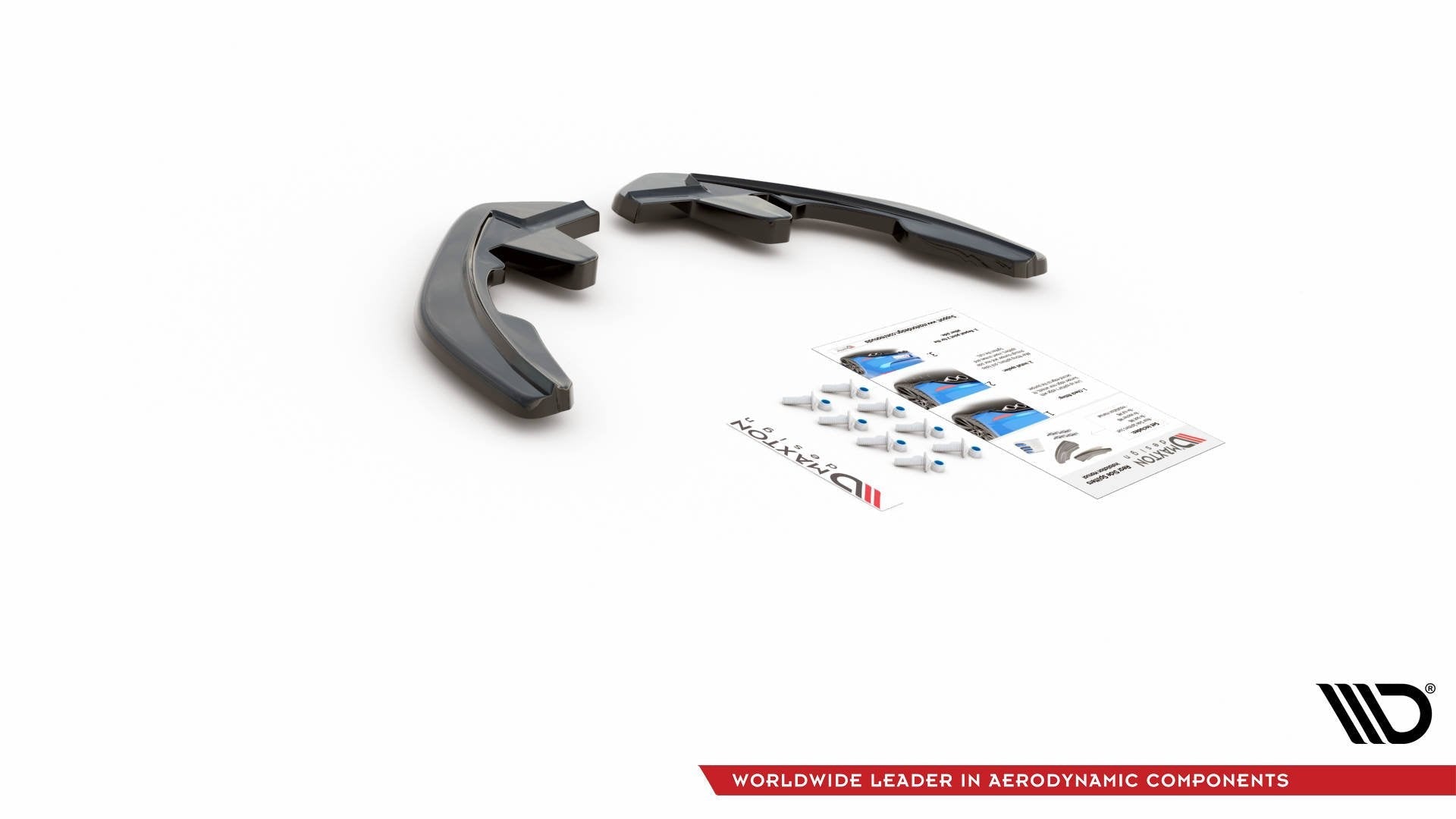 Prelungire splitter bara spate Renault Megane Mk4 GT-Line 2016- v3 - Maxton Design