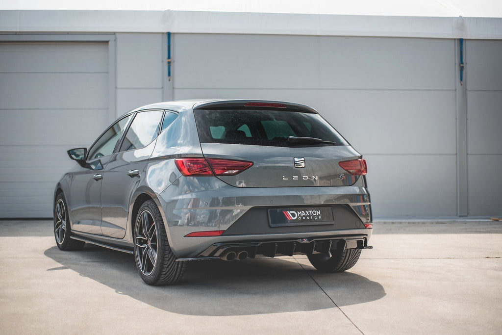 Prelungire splitter bara spate Seat Leon Mk3 FR Facelift 2016-2020 v18 - Maxton Design