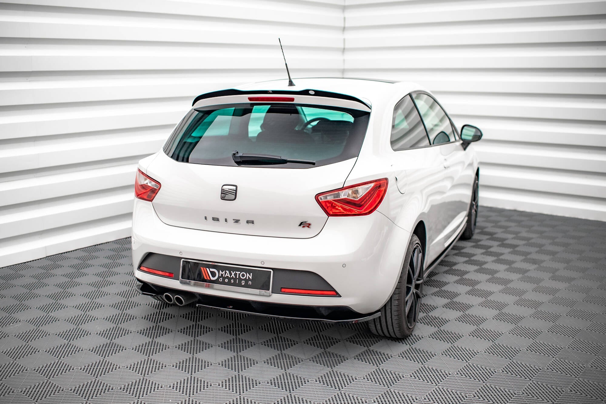 Prelungire splitter bara spate Seat Ibiza FR SC Mk4 Facelift 2012-2017 v1 - Maxton Design