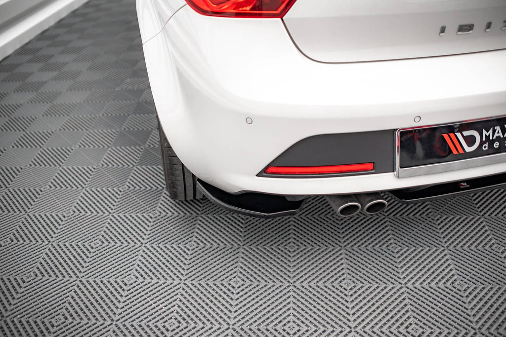 Prelungire splitter bara spate Seat Ibiza FR SC Mk4 Facelift 2012-2017 v1 - Maxton Design