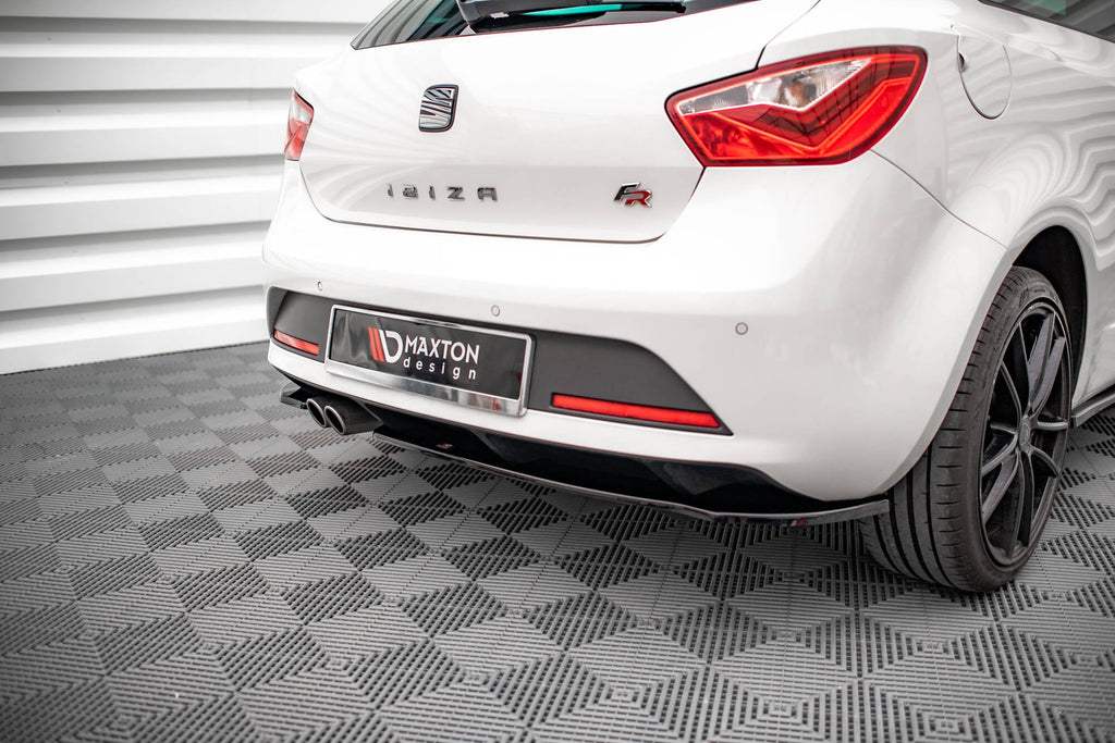Prelungire splitter bara spate Seat Ibiza FR SC Mk4 Facelift 2012-2017 v1 - Maxton Design