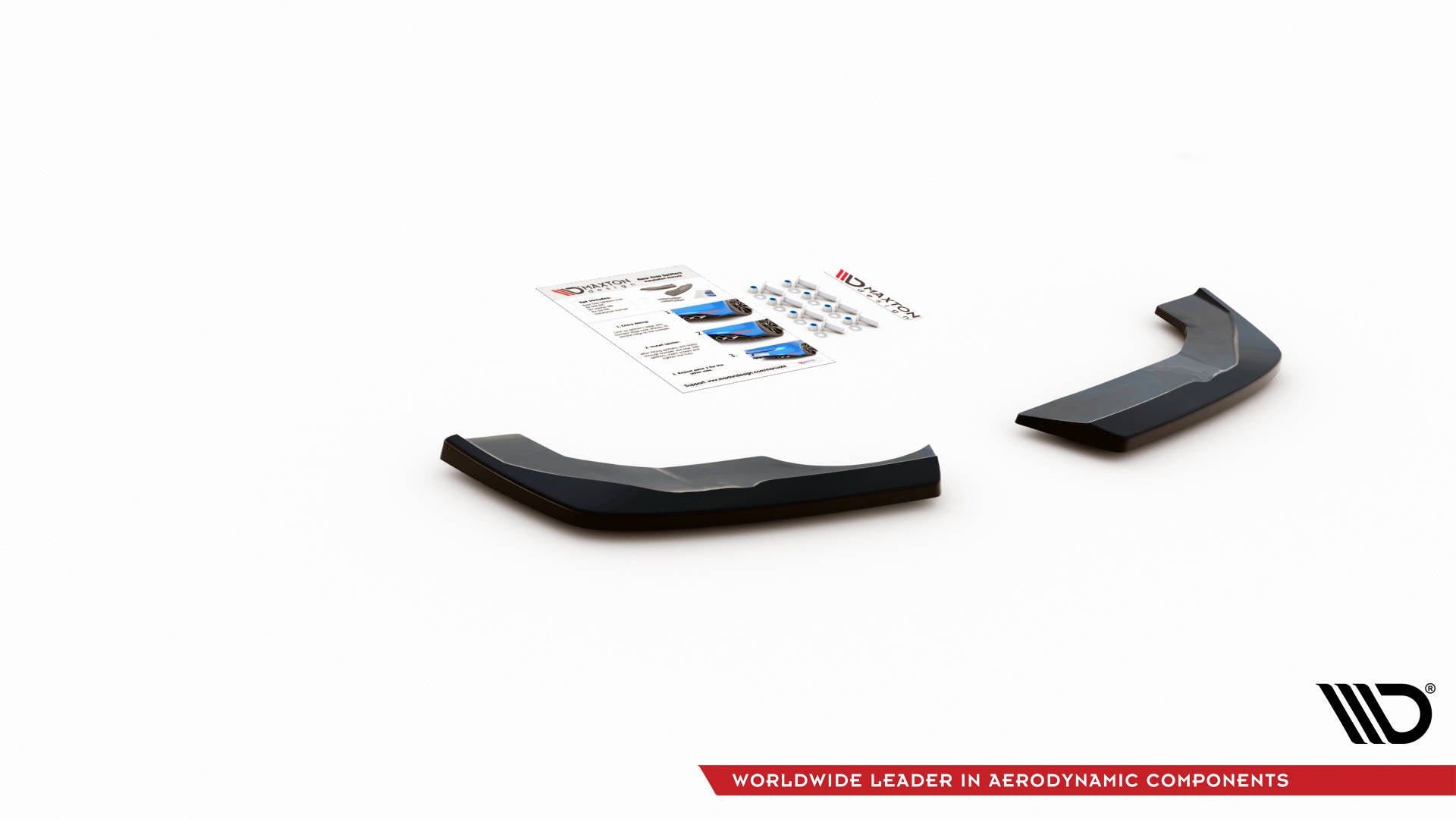 Prelungire splitter bara spate Seat Ibiza Mk5 2017-2021 v1 - Maxton Design