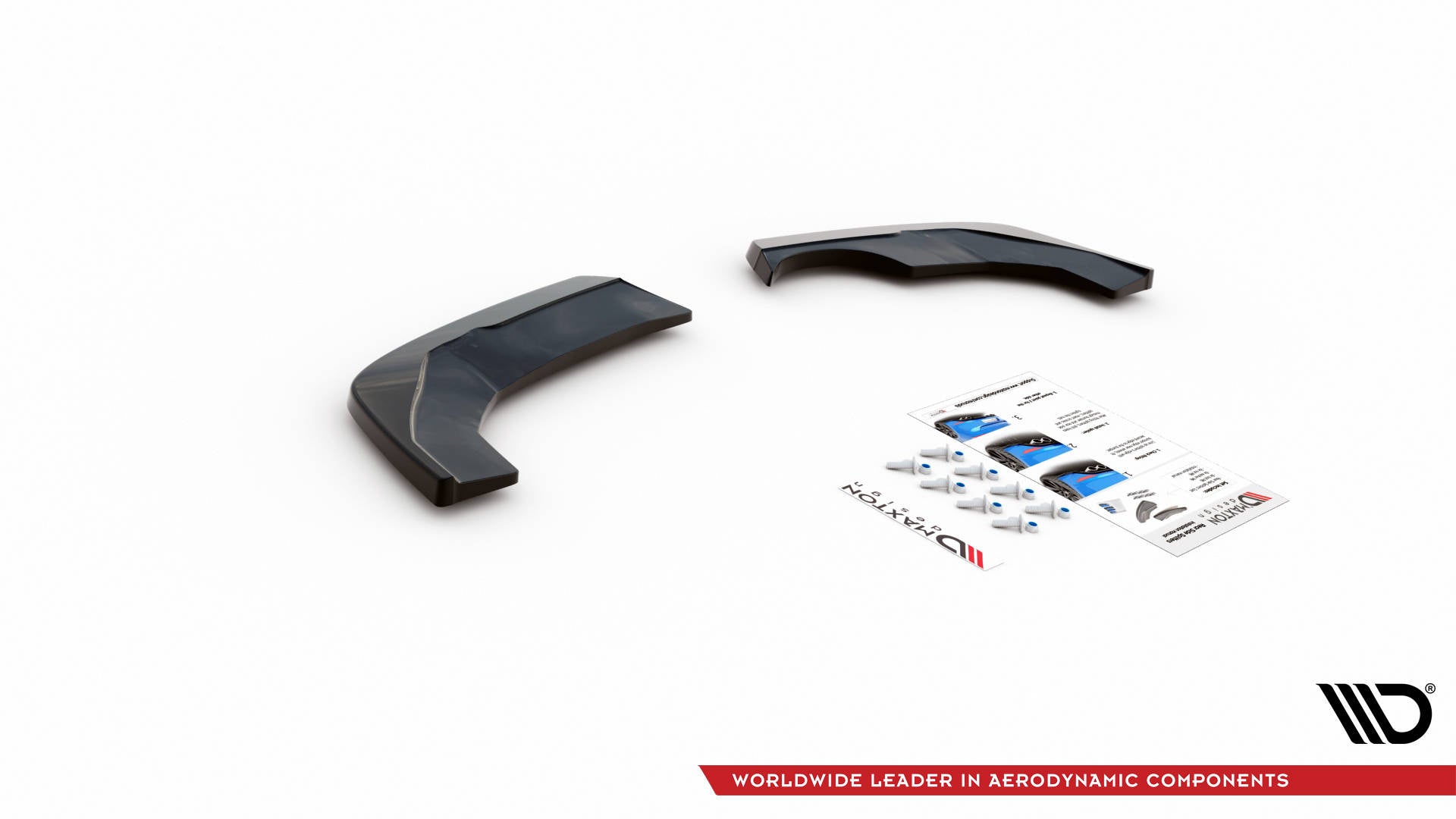 Prelungire splitter bara spate Seat Ibiza Mk5 2017-2021 v1 - Maxton Design