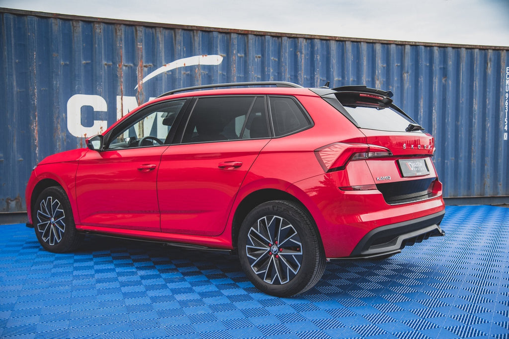 Prelungire splitter bara spate Skoda Kamiq 2019- v1 - Maxton Design