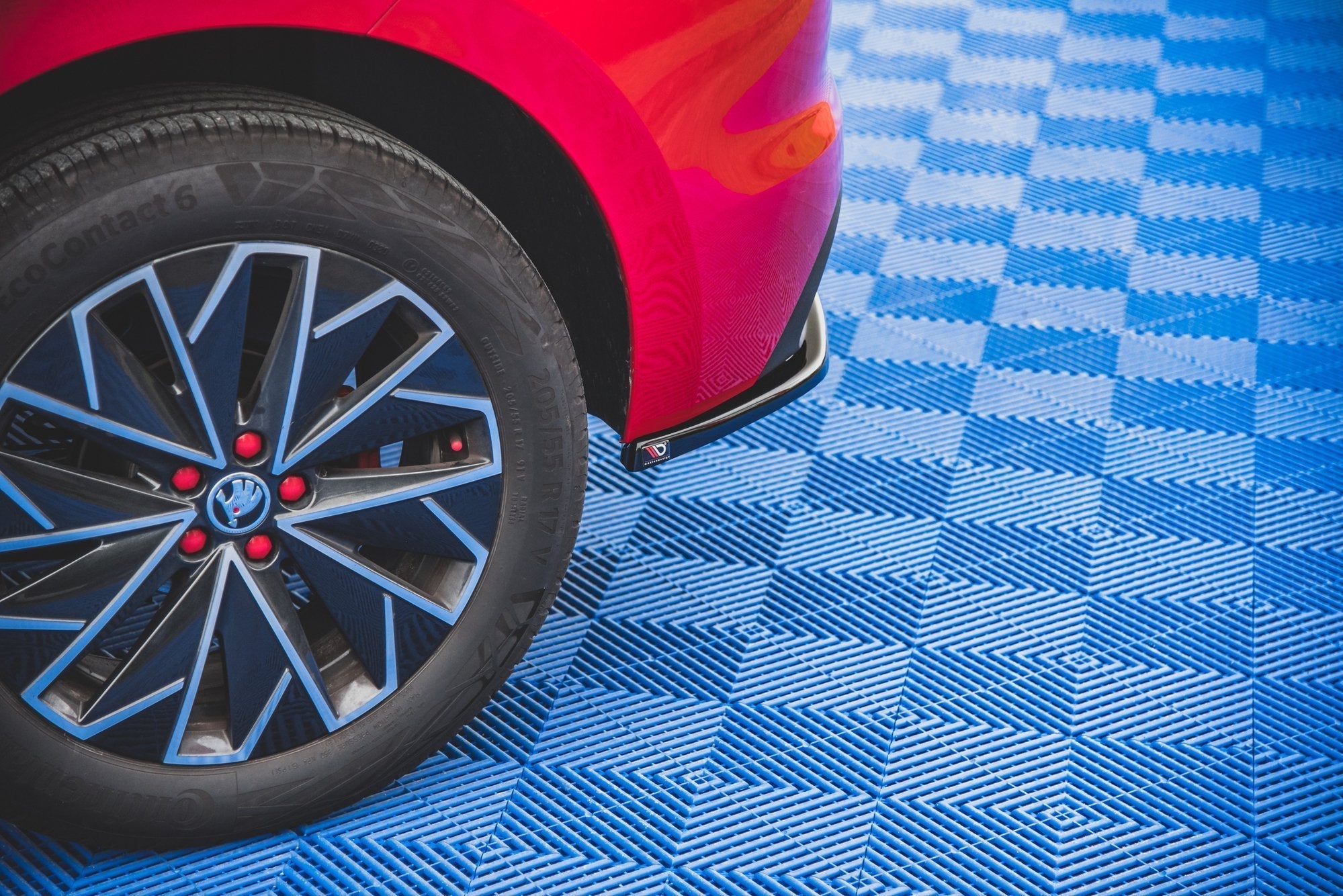 Prelungire splitter bara spate Skoda Kamiq 2019- v1 - Maxton Design