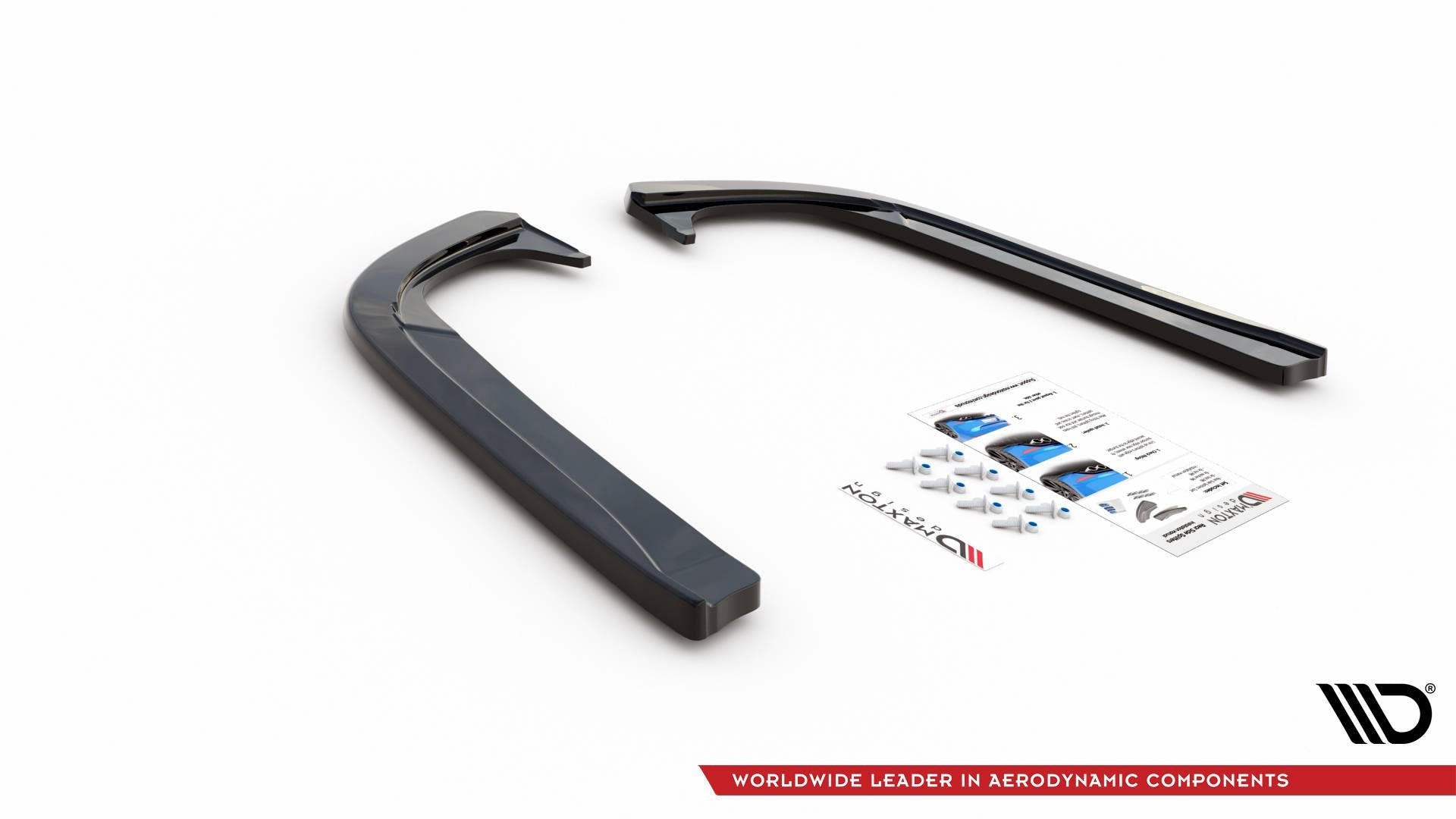 Prelungire splitter bara spate Skoda Octavia Mk3 Facelift 2016-2020 v10 - Maxton Design